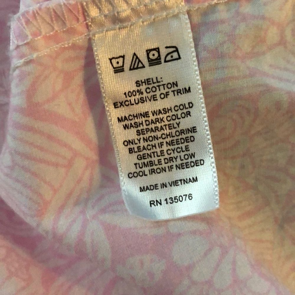 C. Wonder | Light Pink & White Floral Insect Shirt - Picture 8 of 8